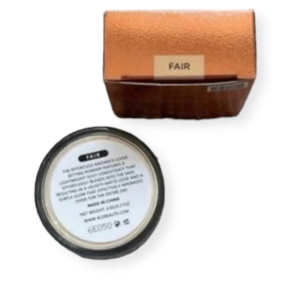 💎 ACE BEAUTÉ Fair Effortless Radiance Loose Setting Powder Deluxe Travel Mini